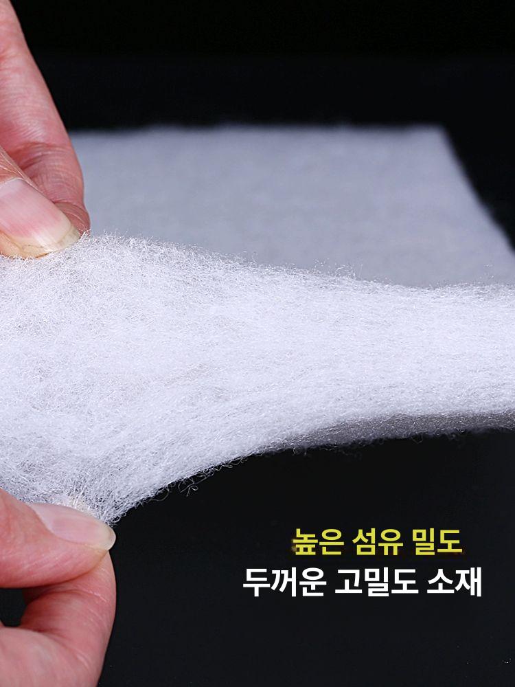 어항 여과솜 필터 부직포 업소용 공기 수족관 필터솜 롤 길이 5m x 너비 10cm - 상세 이미지 2