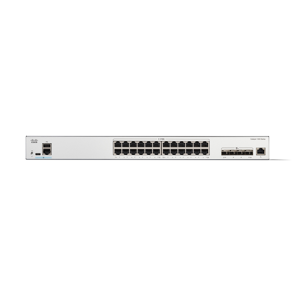 시스코 C1300-24XT 24포트 10G RJ45 관리형 네트워크 스위치 랜선형 - 상세 이미지 3