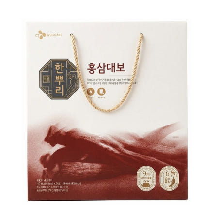 CJ 한뿌리 홍삼대보 40mlx24포x1set