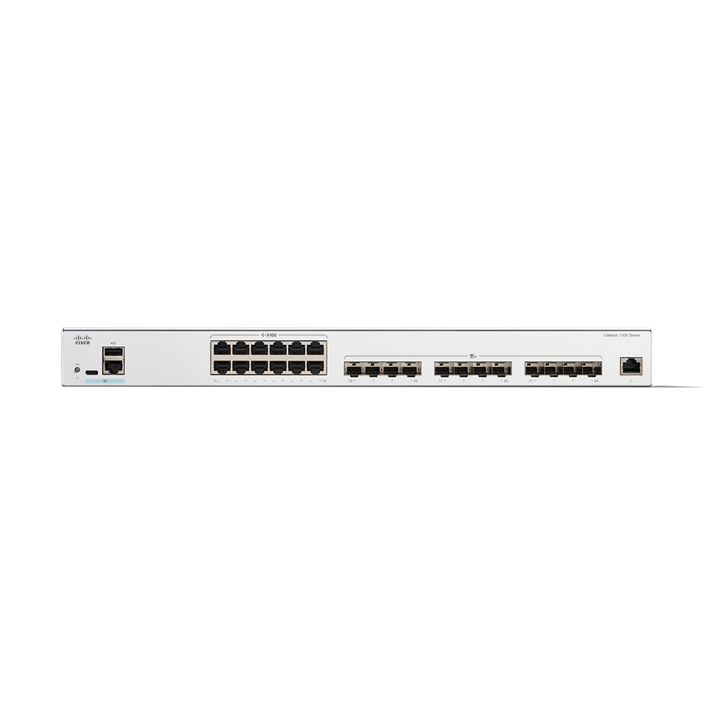 시스코 C1300-24XTS 24포트 10G RJ45 SFP+ 관리형 네트워크 스위치 - 상세 이미지 2