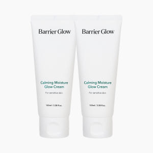 배리어글로우 장벽보습 수분크림 진정 물광크림 100ml, 2개 솔직 후기 | 피부 타입별 분석 - 상품 이미지 1