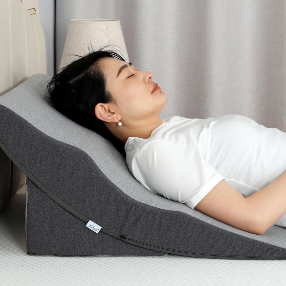 임산부 노인용 식욕 역류 방지 경사 베개 침대용 매트리스