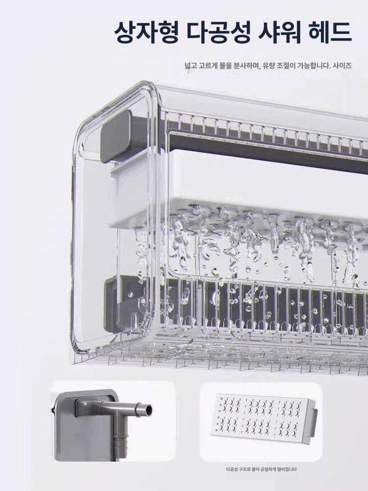 3자상면여과기 어항상치 필터 무음 유막 여과조 외부형 소형 22~39cm 벽걸이 어항용 - 상세 이미지 5