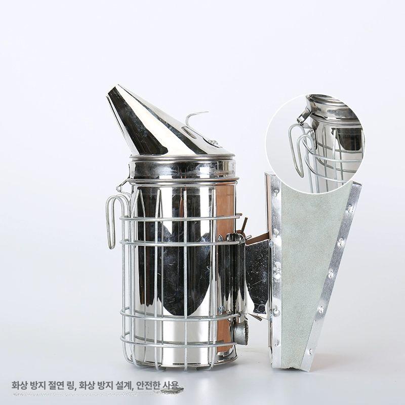충전식 벌 훈증기 스텐 해충 퇴치기 꿀벌 훈증 장치 - 상세 이미지 4