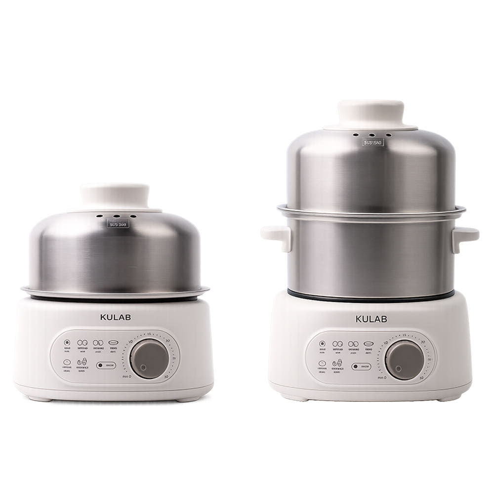 쿠랩 올스텐 계란찜기 계란삶는기계 멀티쿠커 오연수 강민경