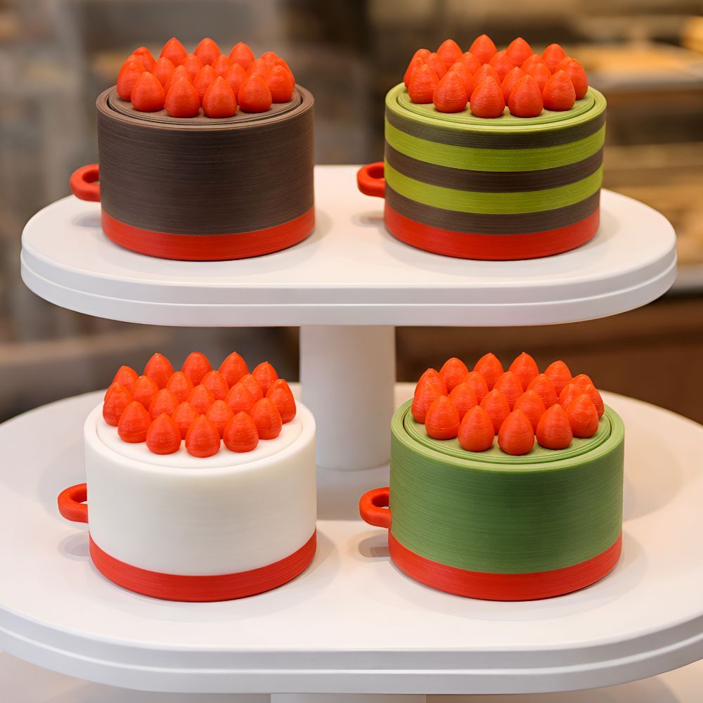 초코 퐁당 딸기 키캡 키링 클리커 발렌타인데이선물 키보드 스위치 피젯토이 핫스왑 딸깍이 상세사진 3