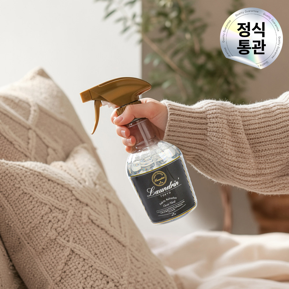 란도린 일본 섬유 탈취제 룸 스프레이 패브릭 향수 클래식 플로랄, 370ml, 1개 상품 이미지