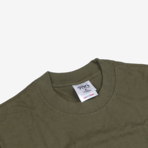 샤카웨어 7.5oz 맥스 헤비웨이트 반팔티 OLIVE 착용 후기 | 사이즈/핏 총정리 - 상품 이미지 3
