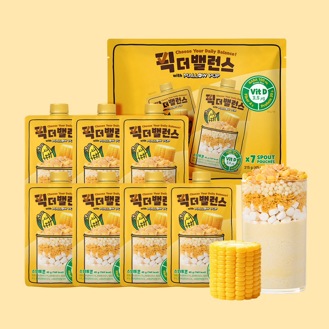 픽더밸런스 마시멜로 단백질 프로틴 쉐이크 스위트콘, 45g, 14개 - 상품 이미지