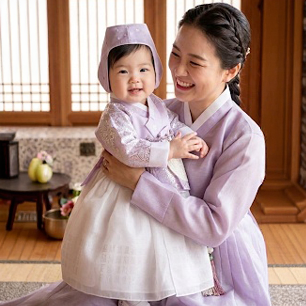 궁 한복 대여 돌 가족 의정부 경기도 서울 추석 잔치 아가 184번 - 상품 이미지