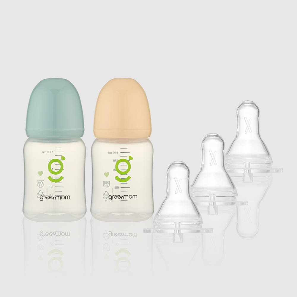 그린맘샵 PP 베이직 젖병 140ml 5개 세트