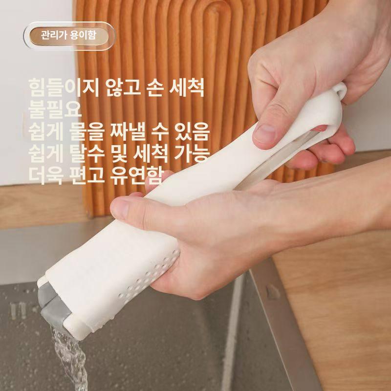 자동 물짜기 행주 물청소 소형 청소포 상닦기 거울 밀대 데스크탑 소형 대걸레 2개 한정일 - 상세 이미지 4