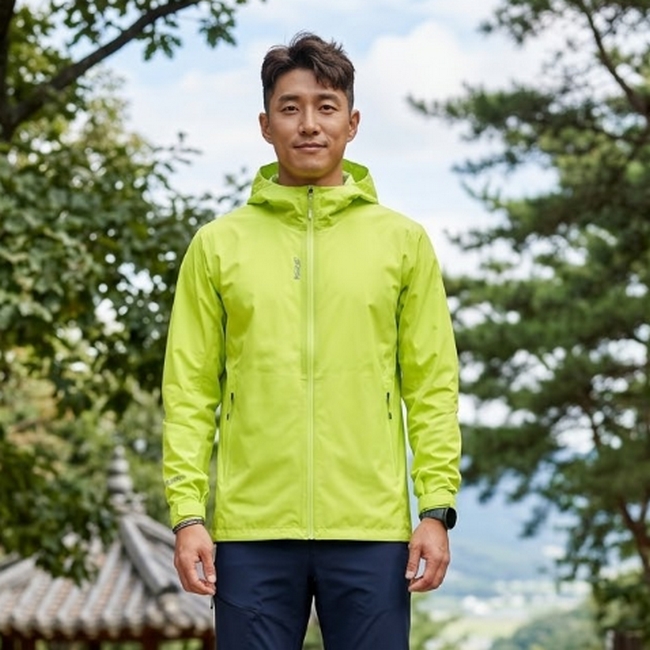 밀레 남성 여름 아우터 경량 패커블 방풍 등산 바람막이 자켓 - 상품 이미지