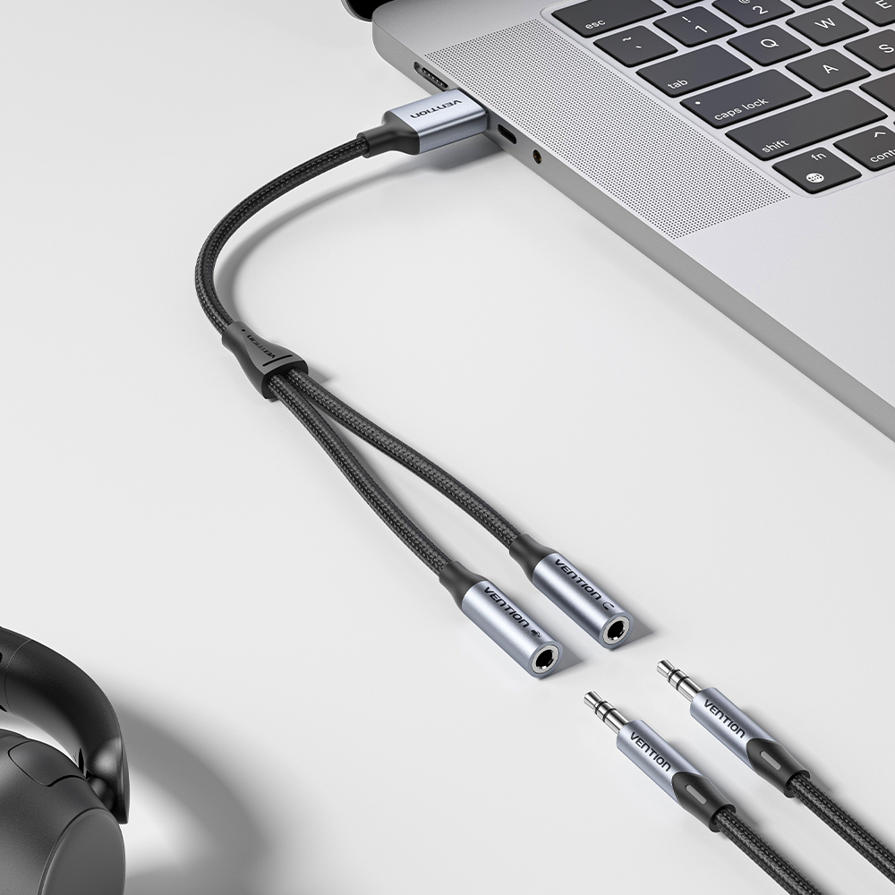 벤션 케이블타입 외장형 USB 마이크 오디오 분리형 사운드카드 CVH - 상세 이미지 2