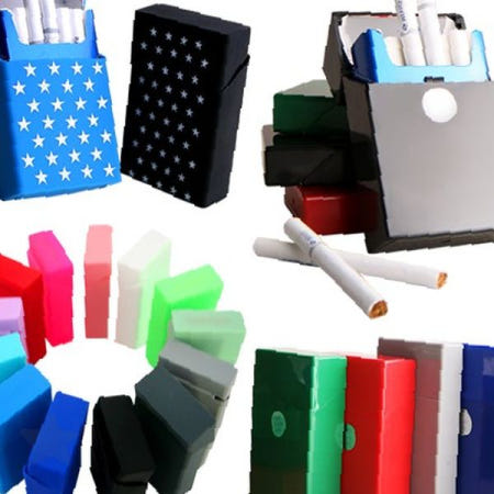 휴대 보관 케이스 플라스틱 실리콘 소지품 수납 케이스 휴대용 보호 커버 흡연