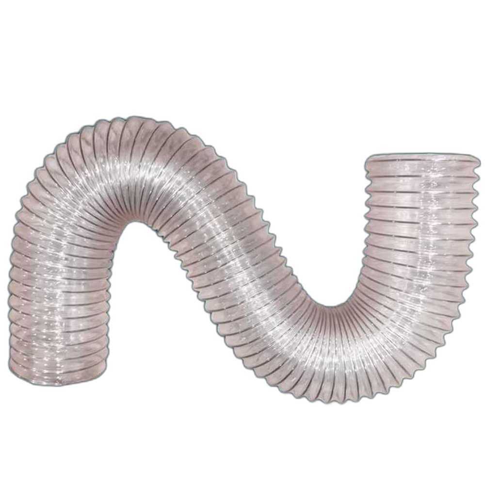 진공 투명 파이프 PVC 배기관 덕트 호스 엑셀관 먼지 100mm 내경 / 1m - 상품 이미지