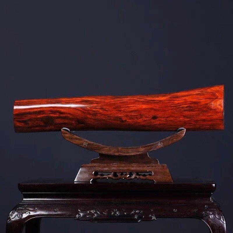 흑단 검 거치대 좌대 칼걸이 1번 랙 디스플레이 지름 10cm길이 50cm - 상세 이미지 3