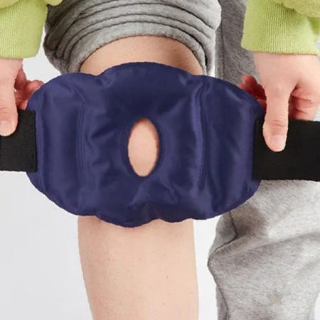 무릎  온열 냉각 패드 재사용 찜질 보호 밴드 완화 부종 케어 가정 물리치료