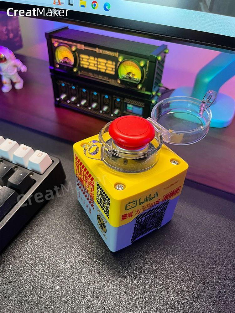무선 컴퓨터 스위치 제어 재시작 버튼 USB 원격 본체 무선 시작 버튼 스티커포함 - 상세 이미지 2