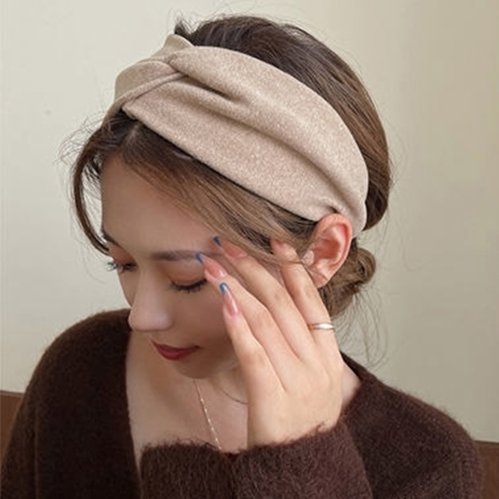 여성 꼬임 헤어 반다나 - 상품 이미지