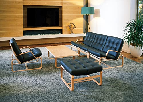 텐도목공 스툴 M-0553WB-NT 시트: S0199 프레임: 화이트 비치 (내추럴)