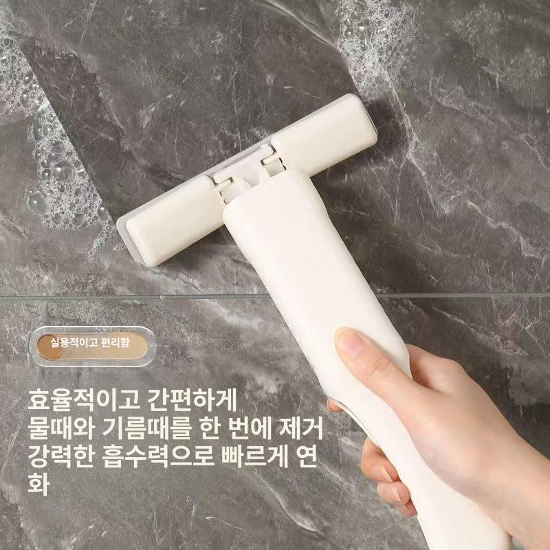 자동 물짜기 행주 물청소 소형 청소포 상닦기 거울 밀대 데스크탑 소형 대걸레 2개 한정일 - 상세 이미지 3