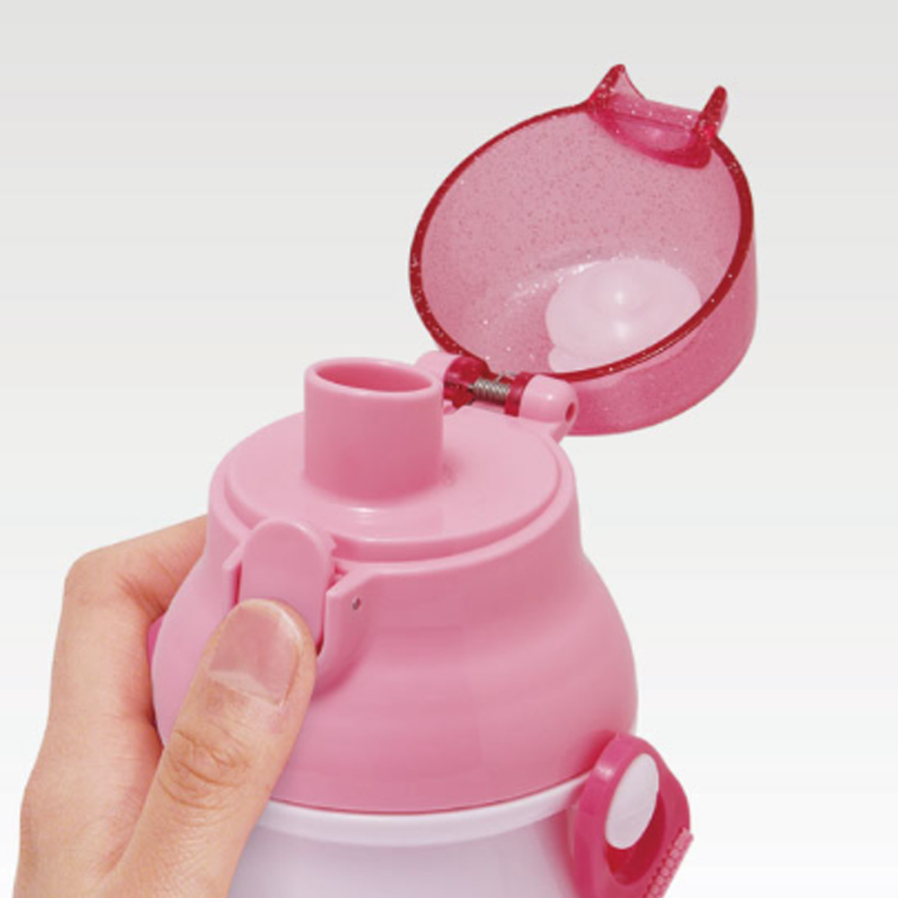 산리오 캐릭터 원터치 어린이 물병 어깨끈 유치원 소풍 물통 480ml, 마이멜로디 스위트 이미지 6