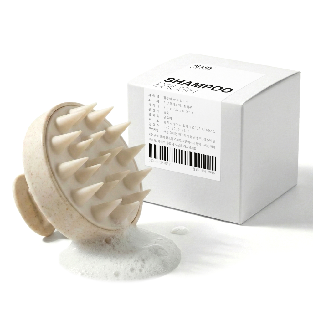 알루이 딥클렌징 두피 마사지 샴푸브러쉬 제품 이미지