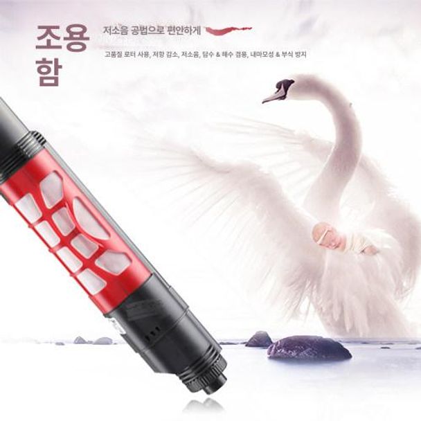 충전식 전동 사이펀 수조청소 물생활 어항청소 HXS-01D 충전식 - 상세 이미지 4