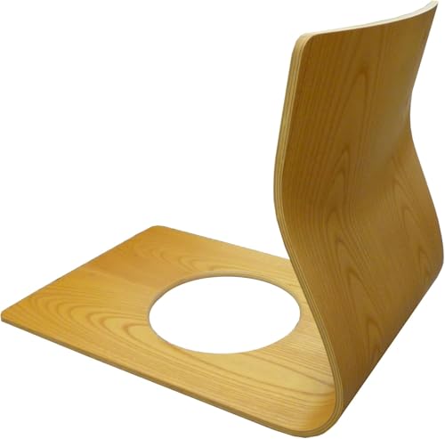 텐도목공 좌식 의자 느티나무 S-5046 KY-NT