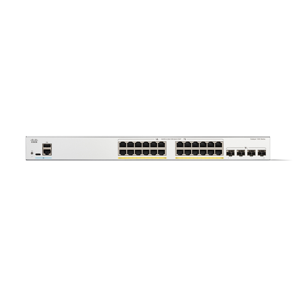 시스코 C1300-24FP-4X 24포트 Full PoE+ 기가비트 스위치 10G 4SFP - 상세 이미지 3