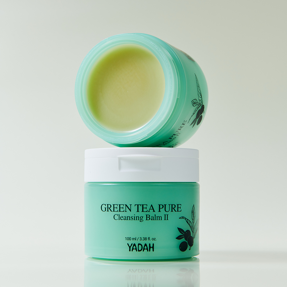 야다 그린티 퓨어 클렌징밤 블랙헤드 피지제거 클렌징크림 100ml, 2개 이미지 1