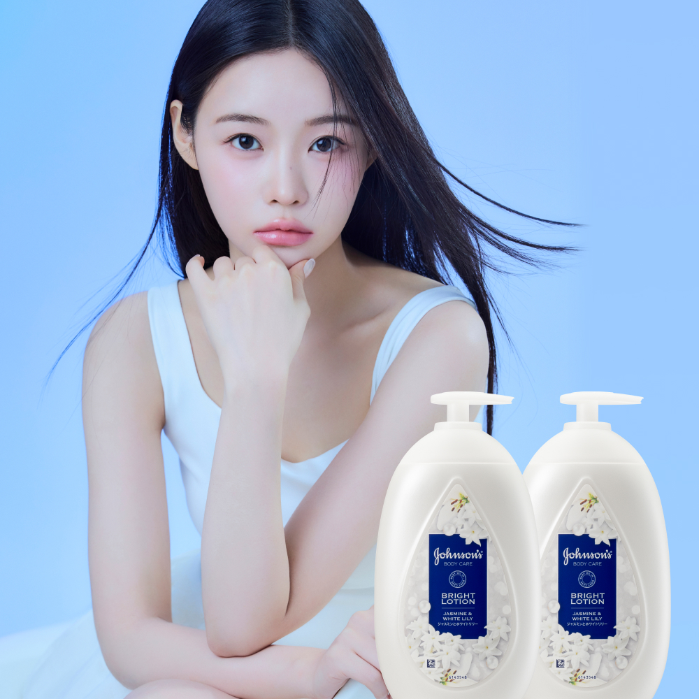 [청순형광등] 존슨즈 뷰티 바디로션 향좋은 보습 자스민 화이트릴리, 500ml, 2개