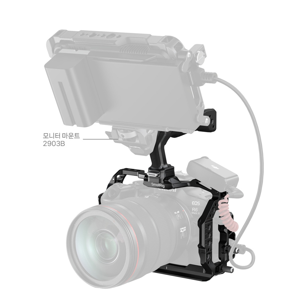 스몰리그 5957 캐논 EOS R6 Mark III / R6 Mark II 케이지 키트 호크락 - 상세 이미지 5