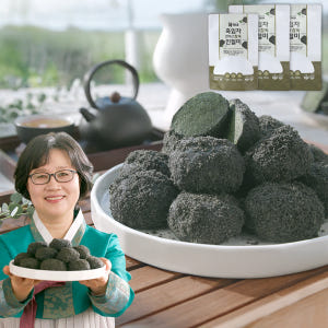 조해주 명인의 정가네 흑임자 한라산 참쑥 인절미 50개 건강간식 쑥절미 ... 맛있게 먹은 솔직 후기 - 상품 이미지 1