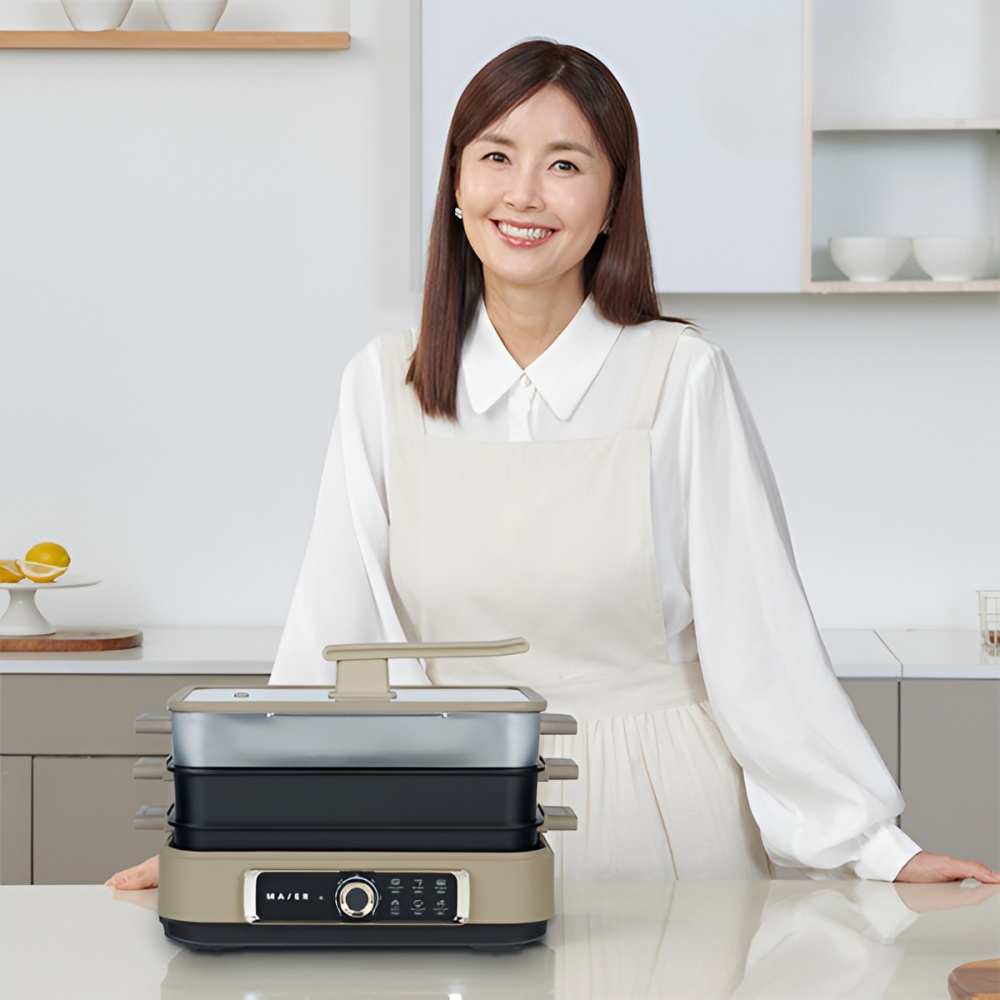 마이어 멀티쿠커 분리형 전기쿠커 샤브샤브 전기전골냄비 MK-METI01 이미지 8