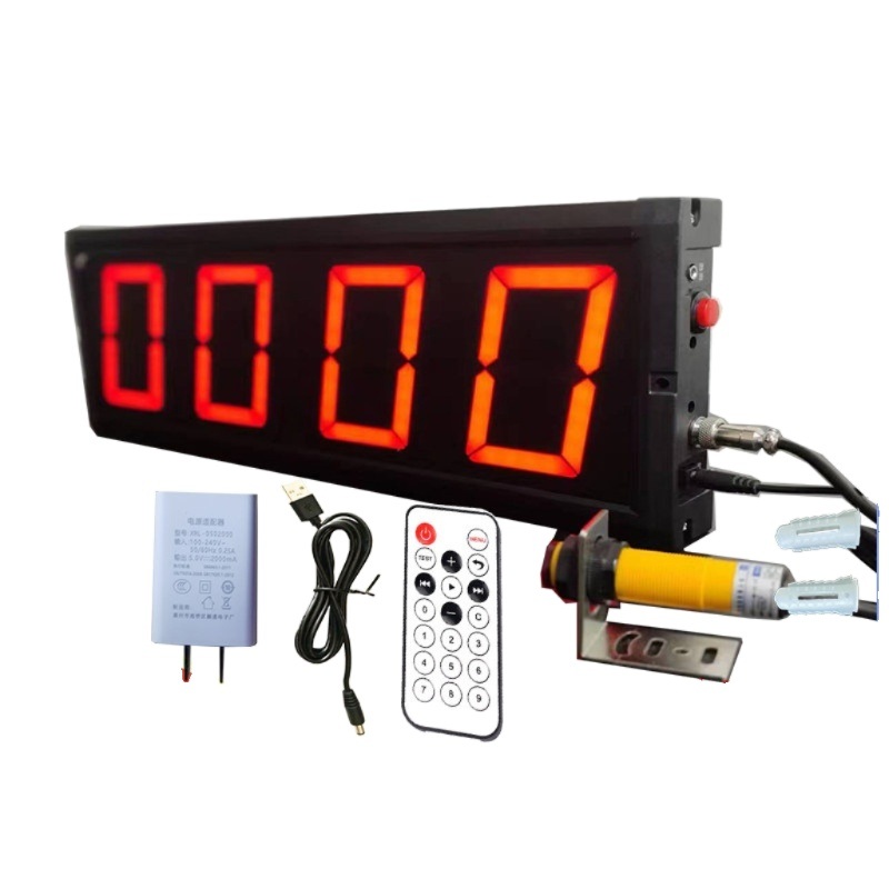 디지털 카운터 적외선 산업용 컨베이어 벨트 생산라인 고정밀 자동 물체감지 대형 LED - 상세 이미지 3