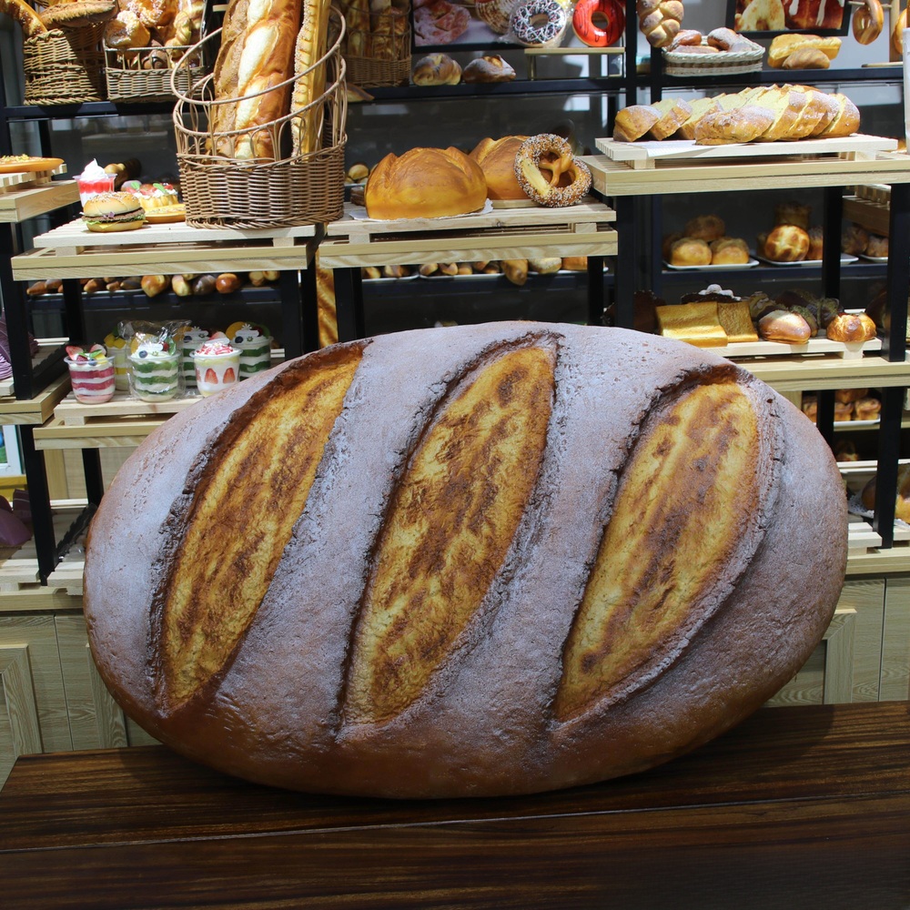 대형 모형 바게트 사실적인 부드러운 질감 유럽풍 베이커리 디저트 카페 진열 장식 소품 - 상세 이미지 3
