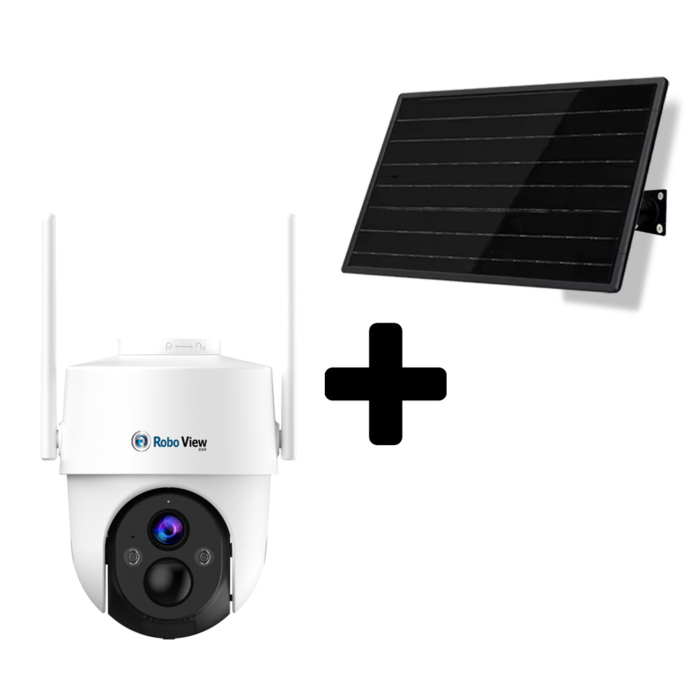 글로벌아이넷 로보뷰 S11+24W 4G LTE 상시녹화 AOV CCTV 무선 배터리 이동식 - 상품 이미지