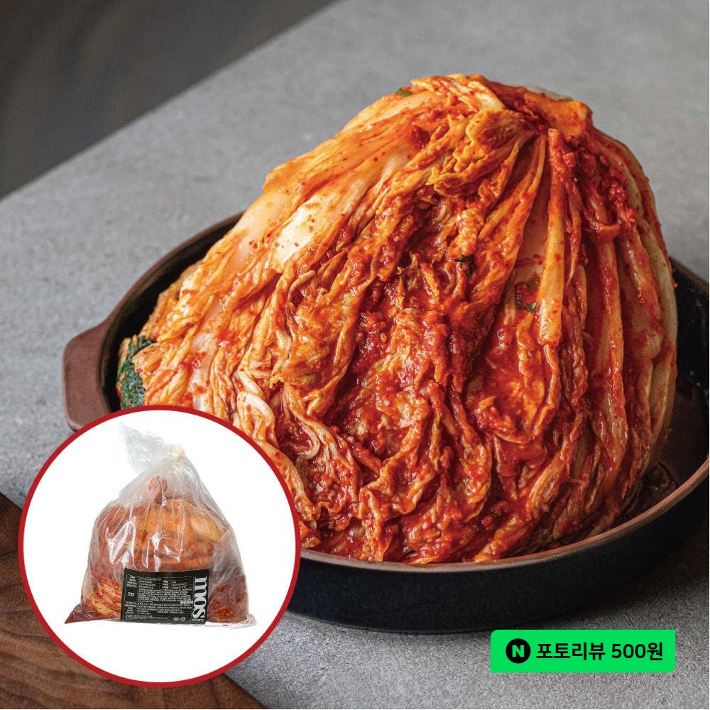 [제작발송/ 9~11일 순차출고] 모스스토리 프리미엄 포기김치 국내산 고춧가루 수제 김치 3kg, 1개 - 상품 이미지