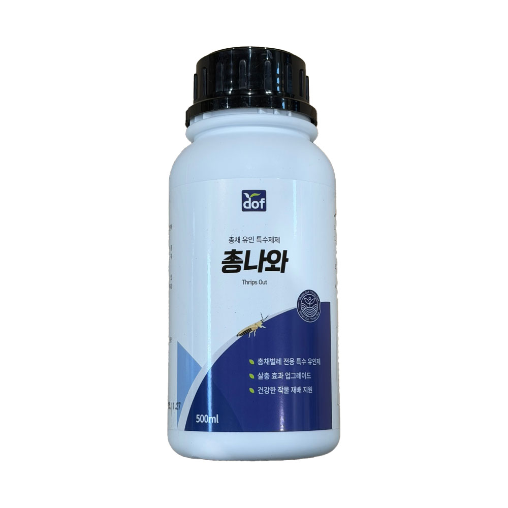 총나와 500ml 총채벌레 유인제 충해관리용 도프 살충제 아님 - 상품 이미지