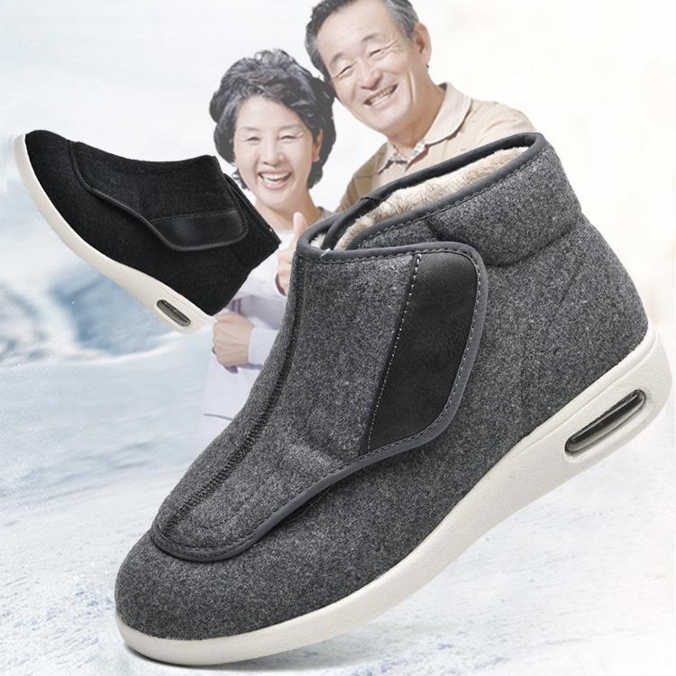 무지외반증운동화 무지외반증신발 발볼넓은 족저근막염신발 블랙 37 - 상세 이미지 2