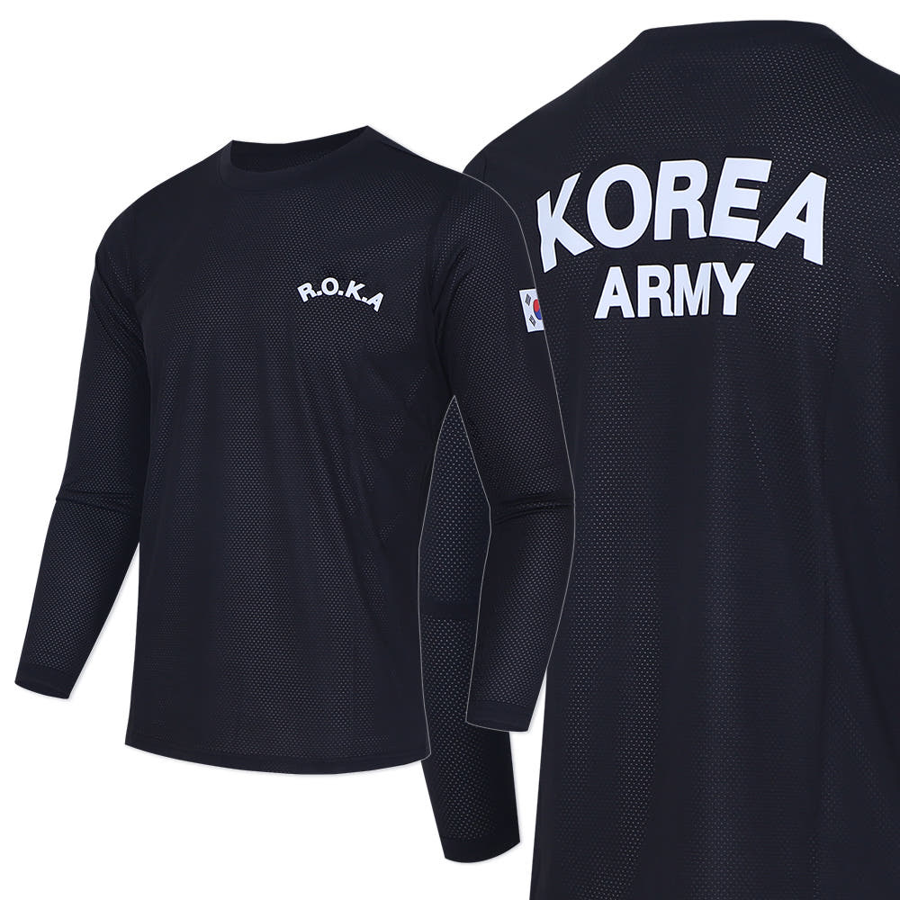 꽃중년- 로카티 긴팔 쿨티 여름용 냉장고 티셔츠