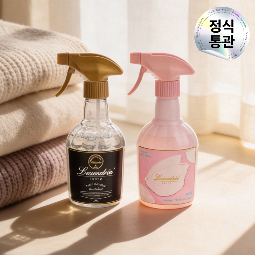 란도린 일본 섬유 탈취제 룸 스프레이 패브릭 향수 사쿠라 체리블로썸, 370ml, 1개 - 상세 이미지 2