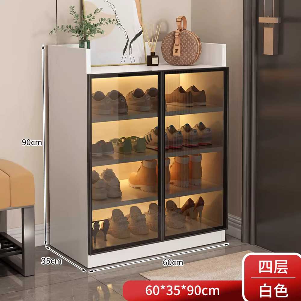 슈드레서 건조 살균기 슈스타일러 운동화 신발장 장화 60x35x90cm 2도어 화이트 이미지 6