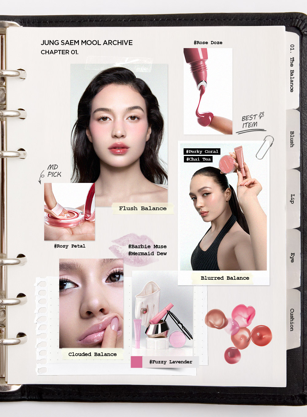 JUNG SAEM MOOL Artist Cushion Blusher Blur - details 2