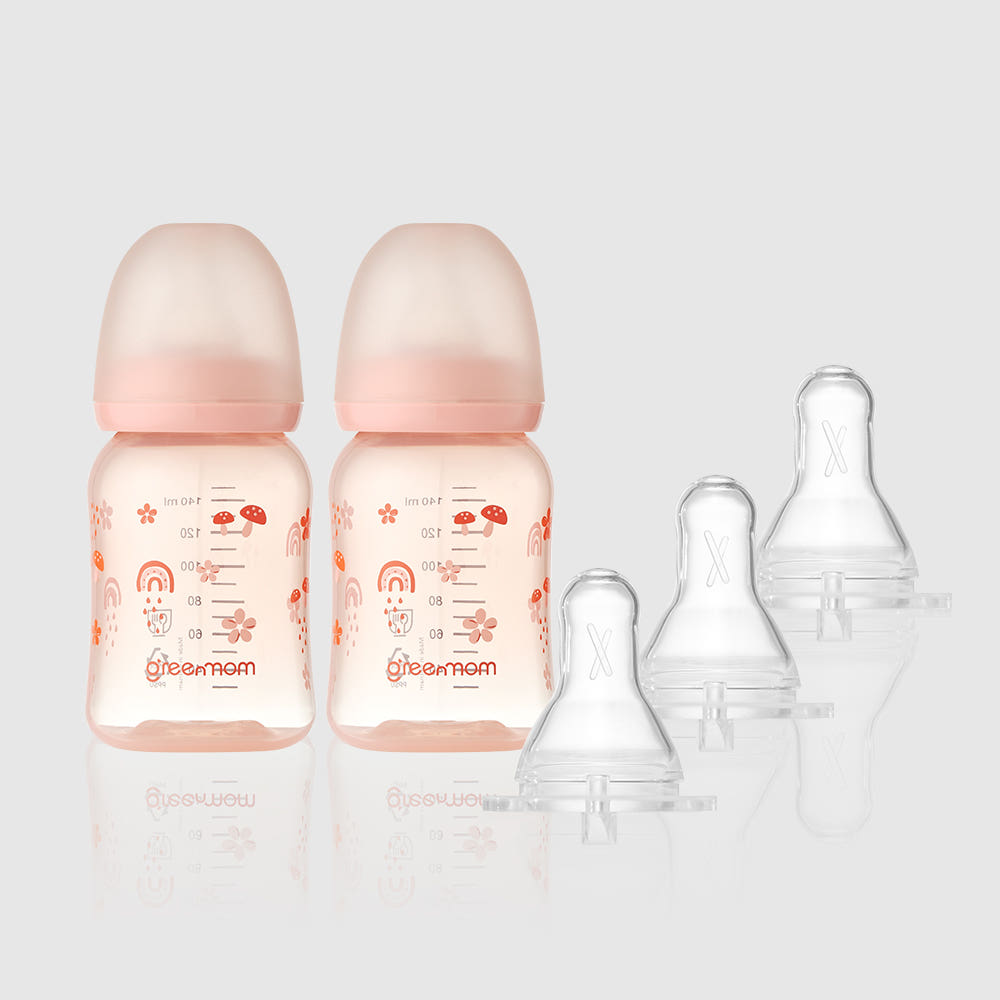 그린맘샵 PPSU 리틀 포레스트 젖병 150ml 2개 아이쏙 3개
