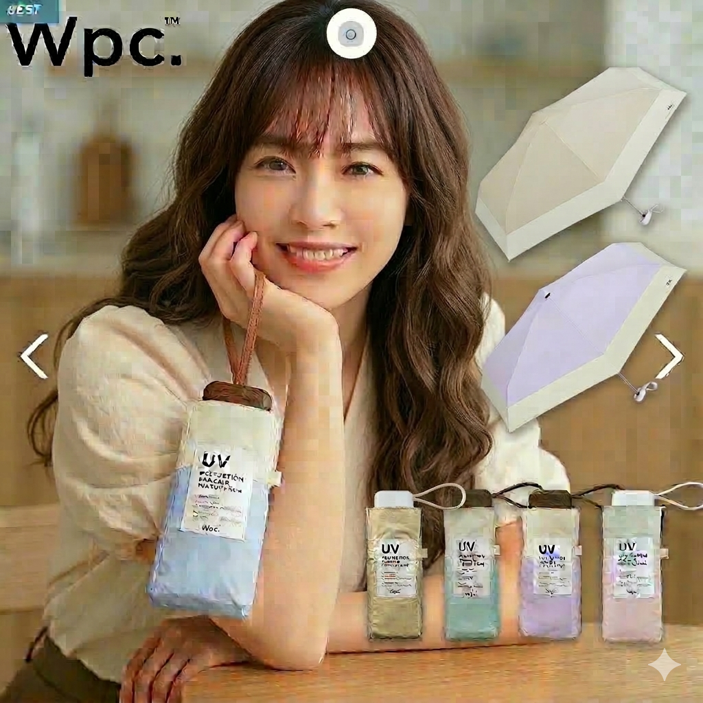 WPC 초소형 암막 양산 우양산 양우산