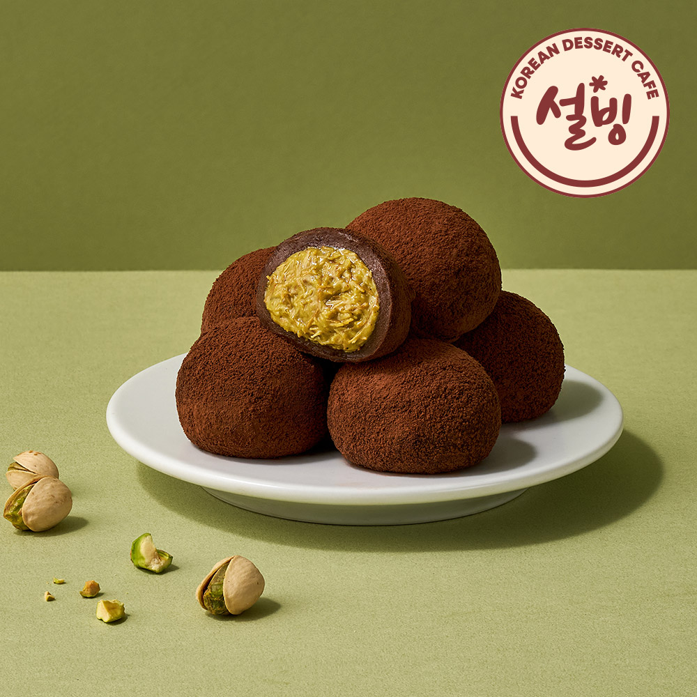 설빙 두바이초코 쫀득찹쌀떡 40g x 8개입 - 상품 이미지