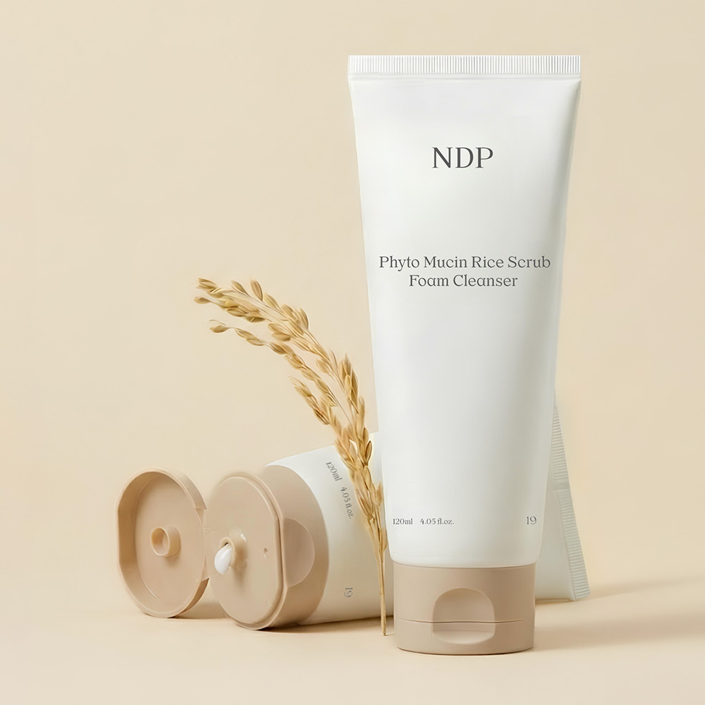 엔디피 NDP 피토뮤신 쌀 스크럽 저자극 클렌징 폼 120ml 2개 세트 - 상세 이미지 2